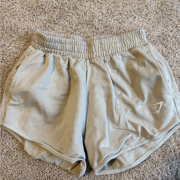 Gymshark Pants - Gymshark Light Tan Athletic Shorts